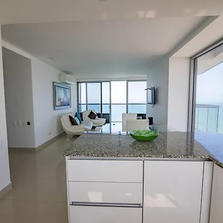 Morros City-beachfront 29th Floor 2 Bedroom Apartamento Cartagena