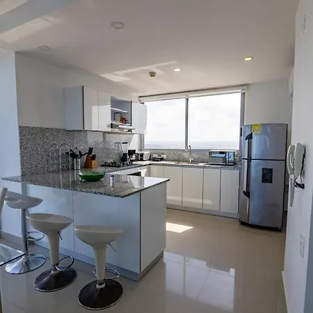 Morros City-beachfront 29th Floor 2 Bedroom Cartagena